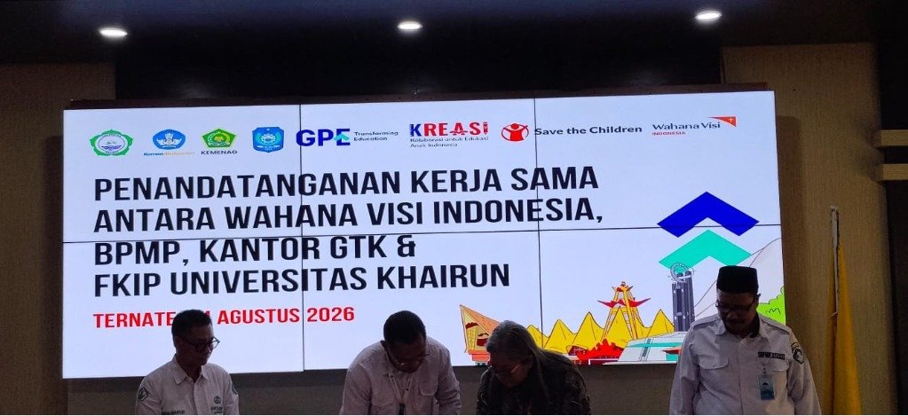 FKIP Universitas Khairun Perkuat Kolaborasi Pendidikan melalui Penandatanganan Dokumen Kerja Sama